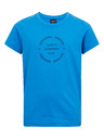 Sam 73 Kék fiú pamut póló SAM73 Pyrop nyomtatással