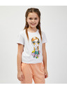 Sam 73 Fehér női nyomtatott póló SAM73 Mora