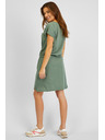 Sam 73 Zöld női ruha nyakkendővel SAM73 Norma