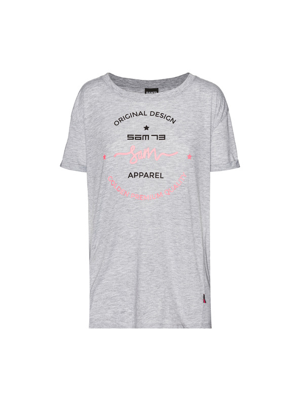 Sam 73 Szürke női nyomtatott póló SAM 73 Annabel