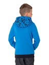 Sam 73 Kék fiú mintás kapucnis fiú télikabát SAM 73 William