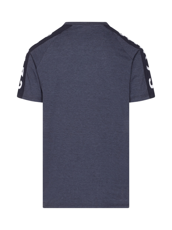 Sam 73 Kék férfi nyomtatott póló SAM 73