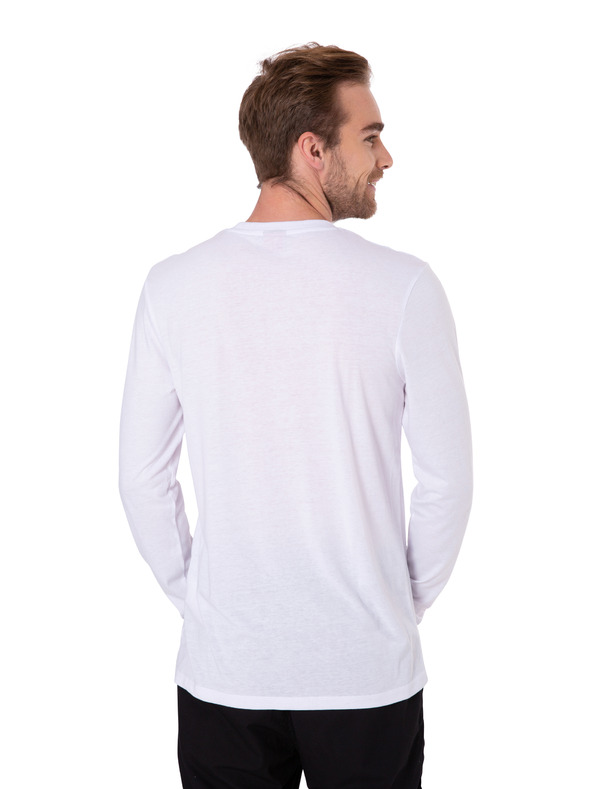 Sam 73 Fehér férfi nyomtatott póló SAM 73