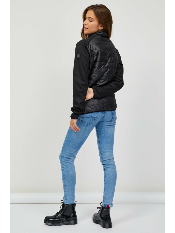 Sam 73 Fekete női steppelt könnyű dzseki 73 Besd