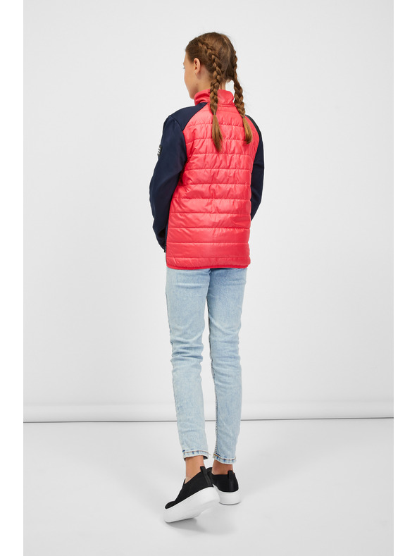 Sam 73 Kék és rózsaszín lány steppelt kabát SAM 73 Nurnia