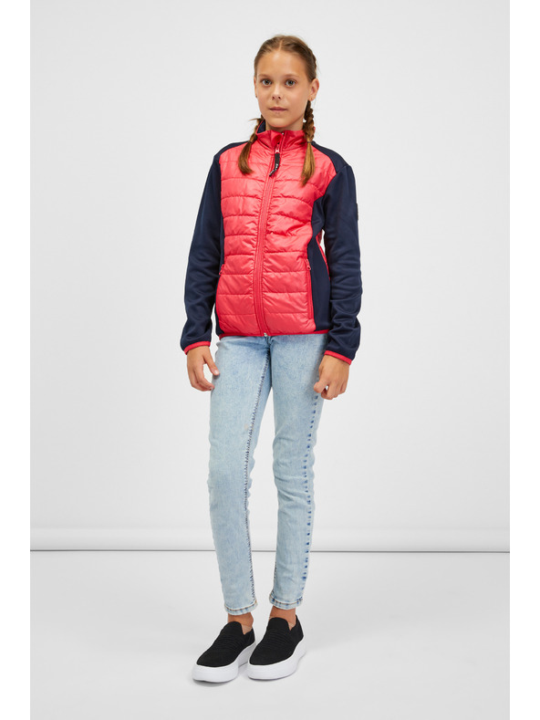 Sam 73 Kék és rózsaszín lány steppelt kabát SAM 73 Nurnia