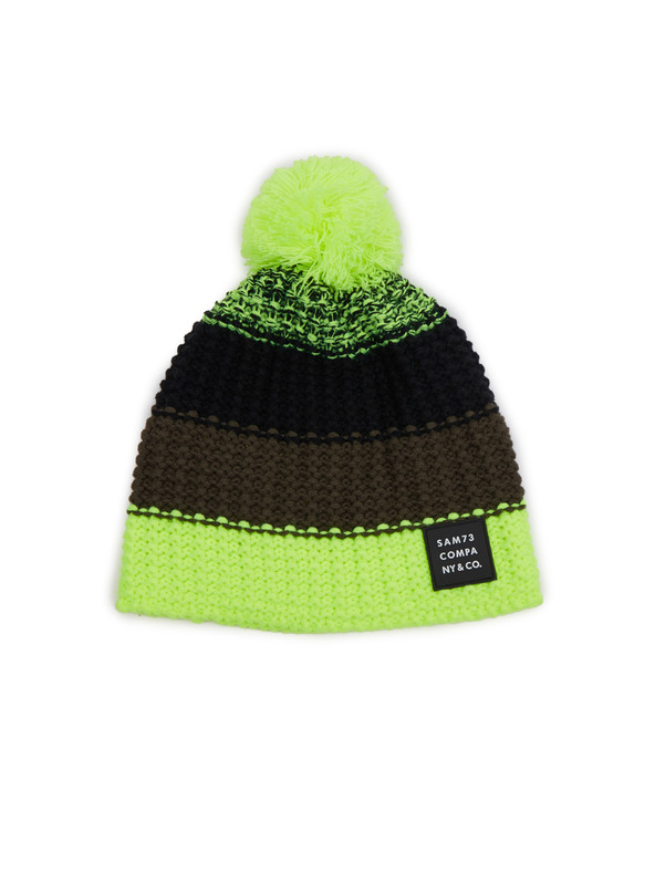 Sam 73 Zöld és fekete fiú sapka SAM 73
