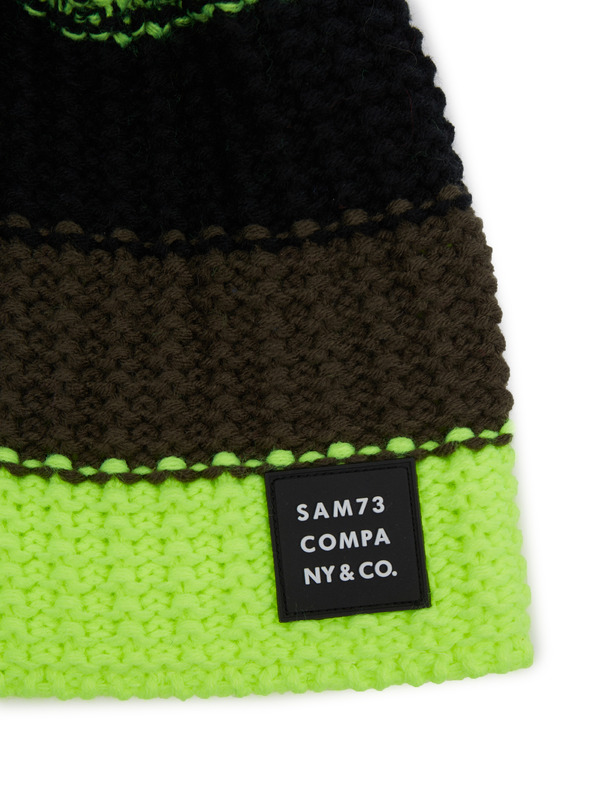 Sam 73 Zöld és fekete fiú sapka SAM 73