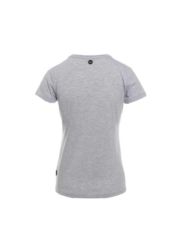 Sam 73 Szürke női póló SAM 73 nyomtatással