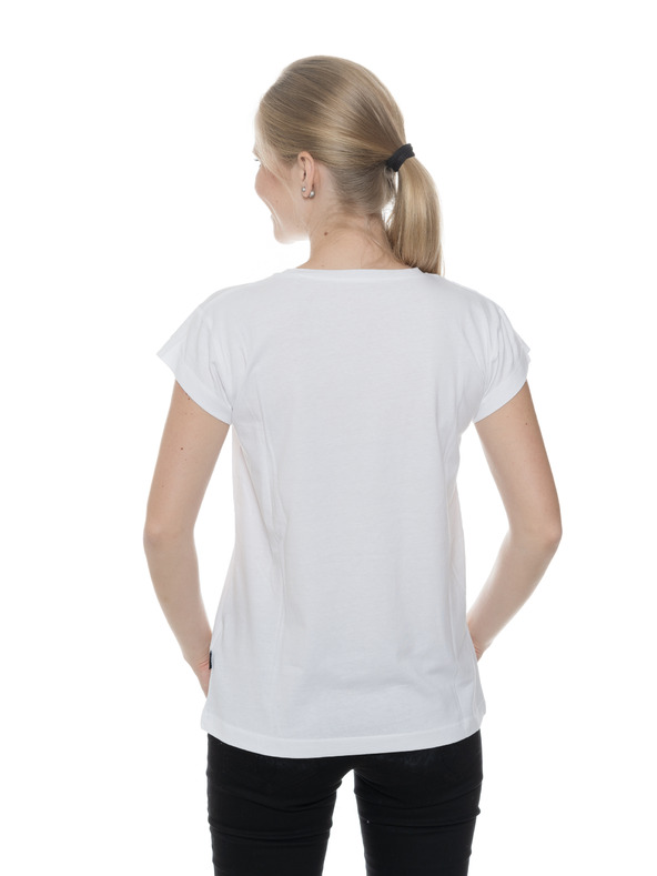 Sam 73 Fehér női nyomtatott póló SAM 73