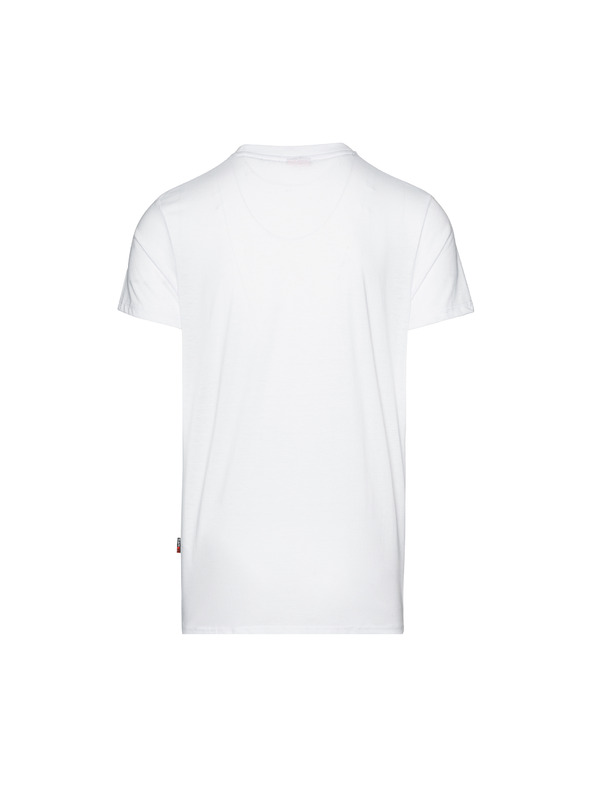 Sam 73 Fehér férfi SAM 73 Liam nyomtatott póló