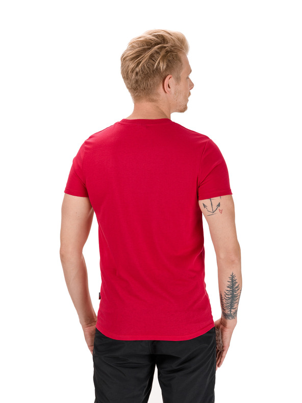 Sam 73 Piros Férfi nyomtatott póló SAM 73 Liam