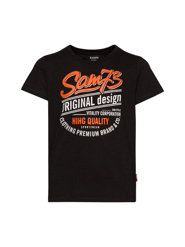 Sam 73 Fekete fiú póló SAM 73 Archie