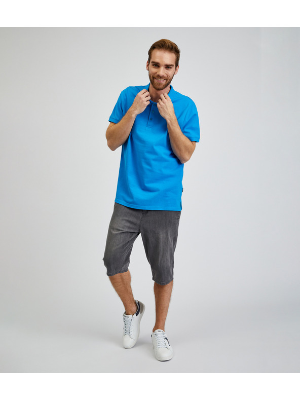 Sam 73 Kék férfi pamut pólóing SAM73 Chryz