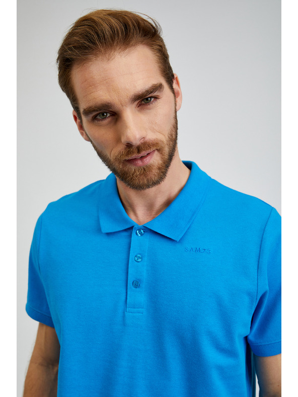 Sam 73 Kék férfi pamut pólóing SAM73 Chryz