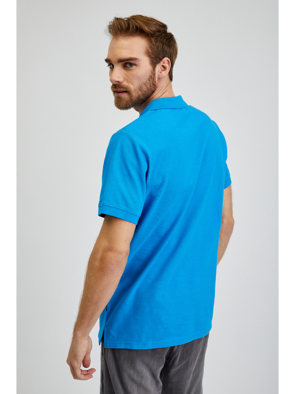 Sam 73 Kék férfi pamut pólóing SAM73 Chryz