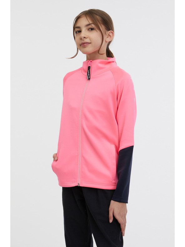 Sam 73 Rózsaszín cipzáras lány pulóver SAM 73 Nana