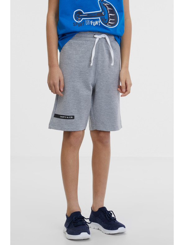 Sam 73 Szürke fiú melegítőnadrág SAM 73 Flop