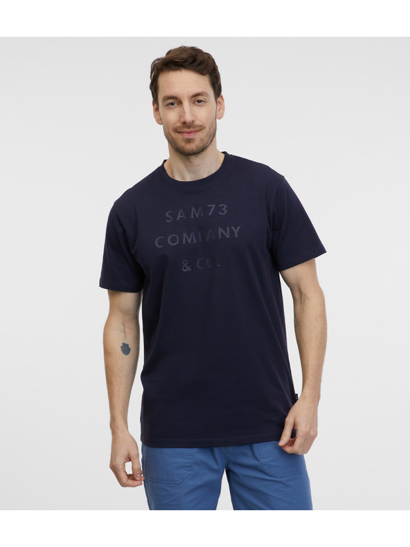Sam 73 Sötétkék férfi póló SAM 73 Milhouse