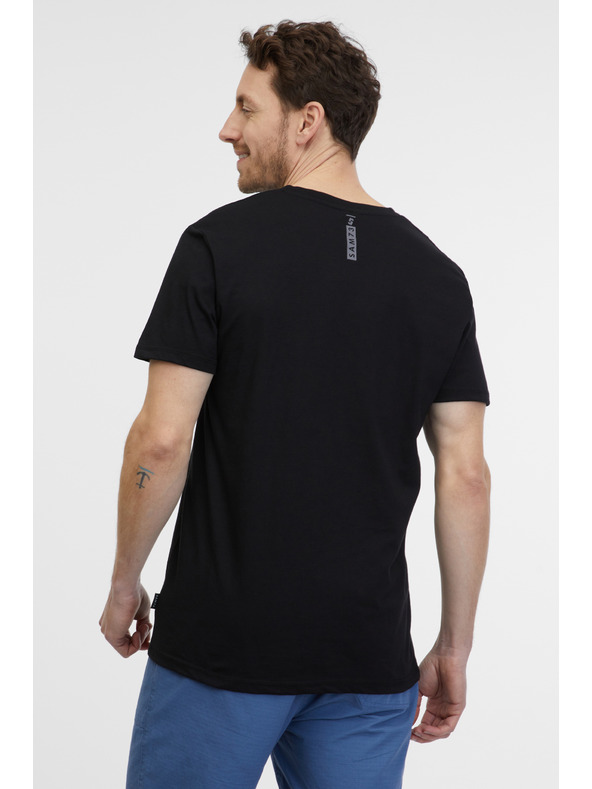 Sam 73 Fekete férfi póló SAM 73 Fidel