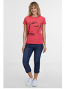 Sam 73 Korallszínű női póló SAM 73 Marianela