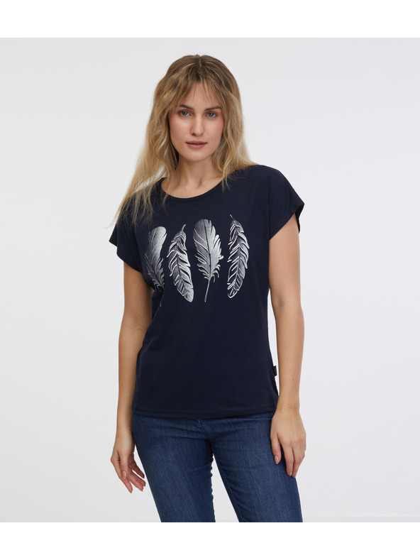 Sam 73 Sötétkék női basic póló SAM 73 Clorinda