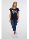 Sam 73 Sötétkék női basic póló SAM 73 Clorinda
