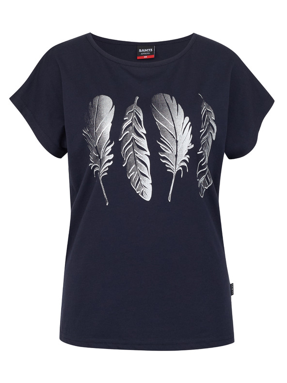 Sam 73 Sötétkék női basic póló SAM 73 Clorinda