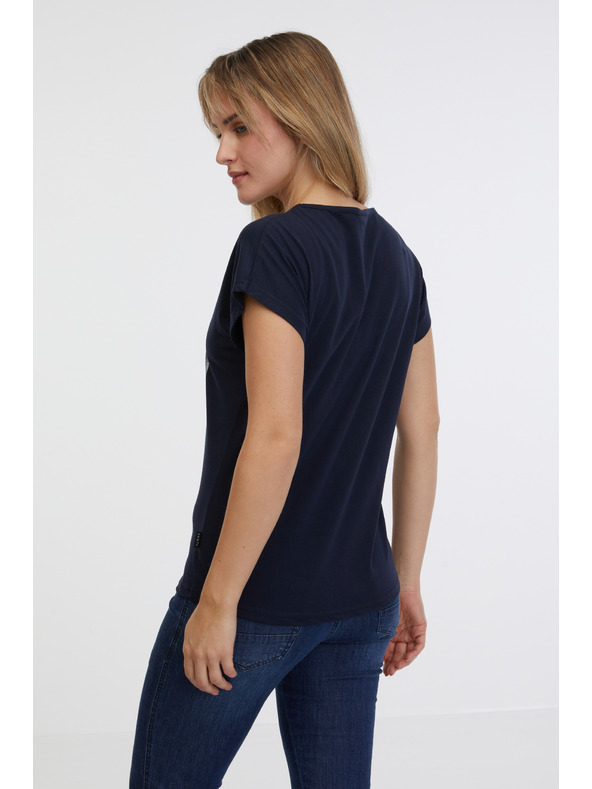 Sam 73 Sötétkék női basic póló SAM 73 Clorinda