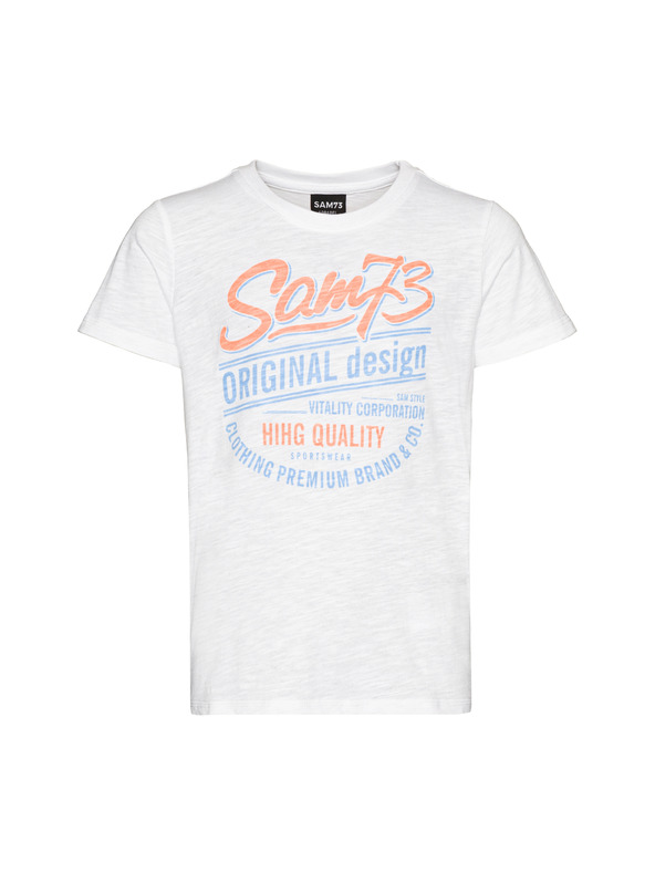 Sam 73 Fehér fiú póló SAM 73 Archie