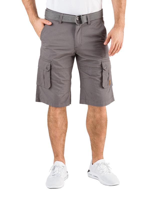 Sam 73 Szürke férfi zsebes rövidnadrág SAM 73