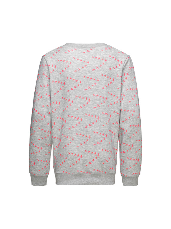 Sam 73 Világosszürke, mintás lány pulóver SAM 73