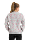Sam 73 Világosszürke, mintás lány pulóver SAM 73