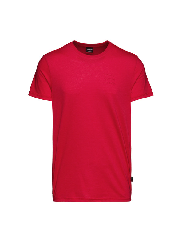 Sam 73 Piros férfi póló SAM 73