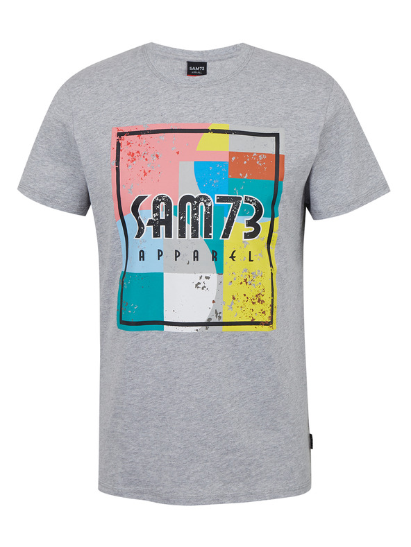 Sam 73 Szürke férfi póló SAM 73 Elijah Elijah szürke férfi póló.