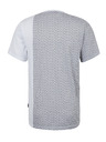 Sam 73 Világosszürke mintás férfi póló SAM 73 Paul