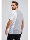 Sam 73 Világosszürke mintás férfi póló SAM 73 Paul