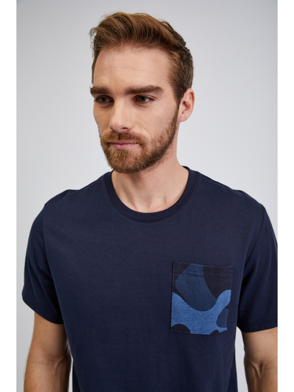 Sam 73 Sötétkék férfi póló SAM 73 Sean