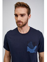 Sam 73 Sötétkék férfi póló SAM 73 Sean