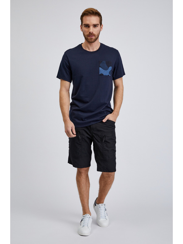 Sam 73 Sötétkék férfi póló SAM 73 Sean