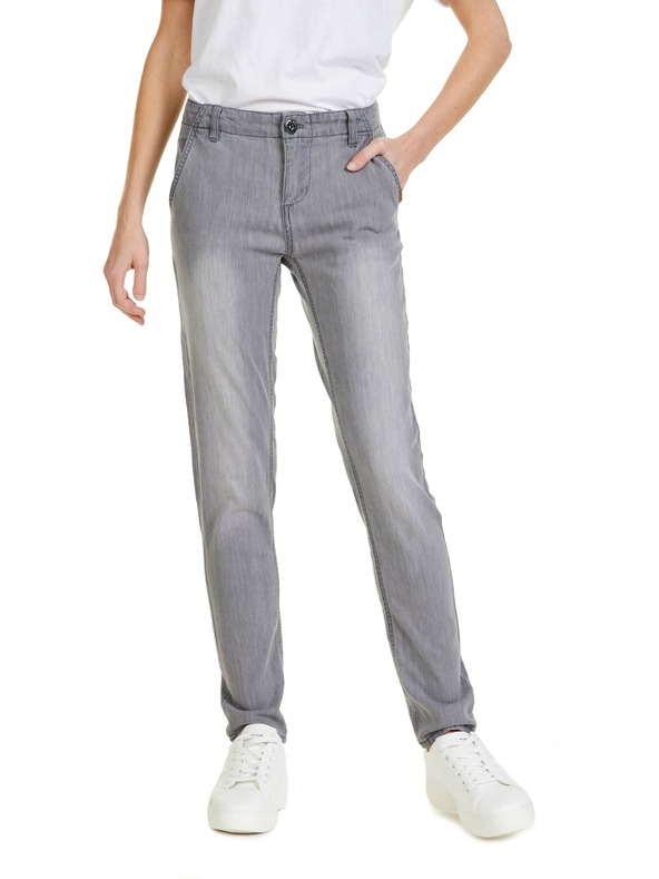 Sam 73 Szürke női Slim fit farmer SAM 73 Gina