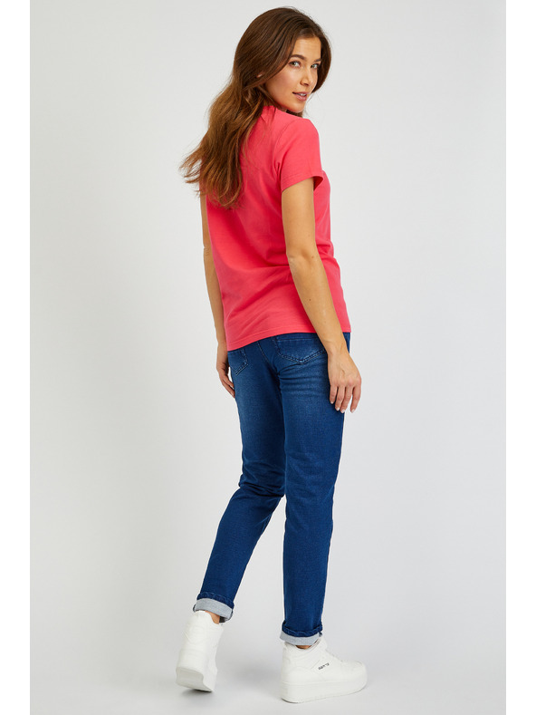 Sam 73 Sötét rózsaszínű női póló SAM 73 Renee