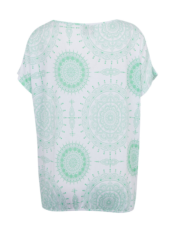 Sam 73 Fehér és zöld női póló SAM73 Taurus