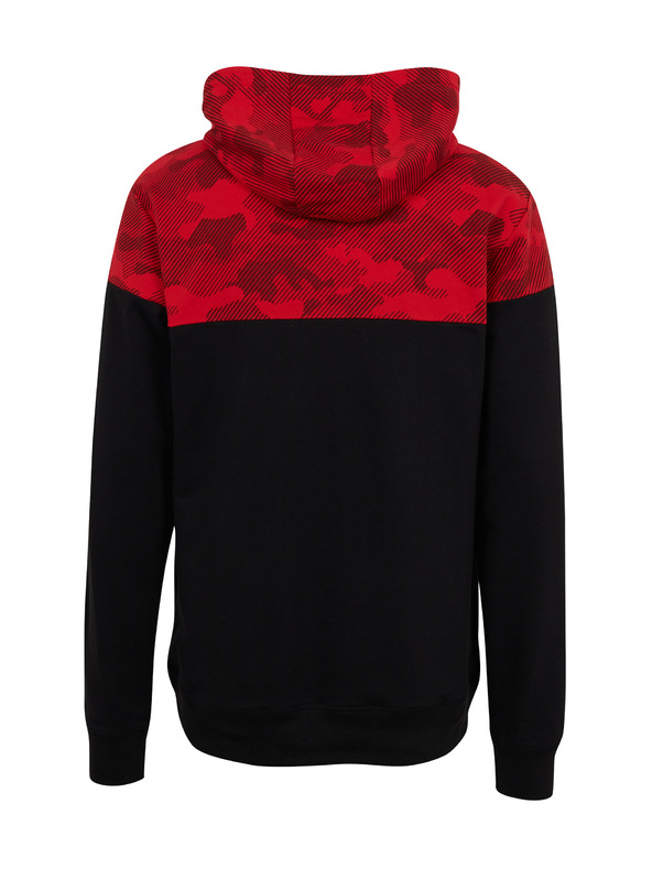 Sam 73 Piros-fekete férfi kapucnis pulóver SAM73 Aquamarine