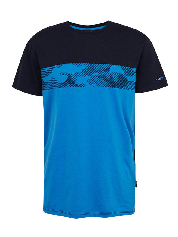 Sam 73 Kék férfi póló SAM73 Cetus