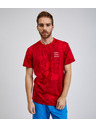 Sam 73 Piros férfi SAM73 Sculptor mintás férfi póló