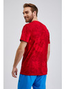 Sam 73 Piros férfi SAM73 Sculptor mintás férfi póló