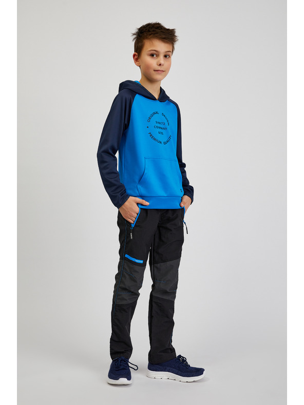 Sam 73 Kék fiú kapucnis pulóver SAM73 Draco