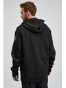 Sam 73 Fekete férfi kapucnis, cipzáras melegítőfelső SAM73 Beryl