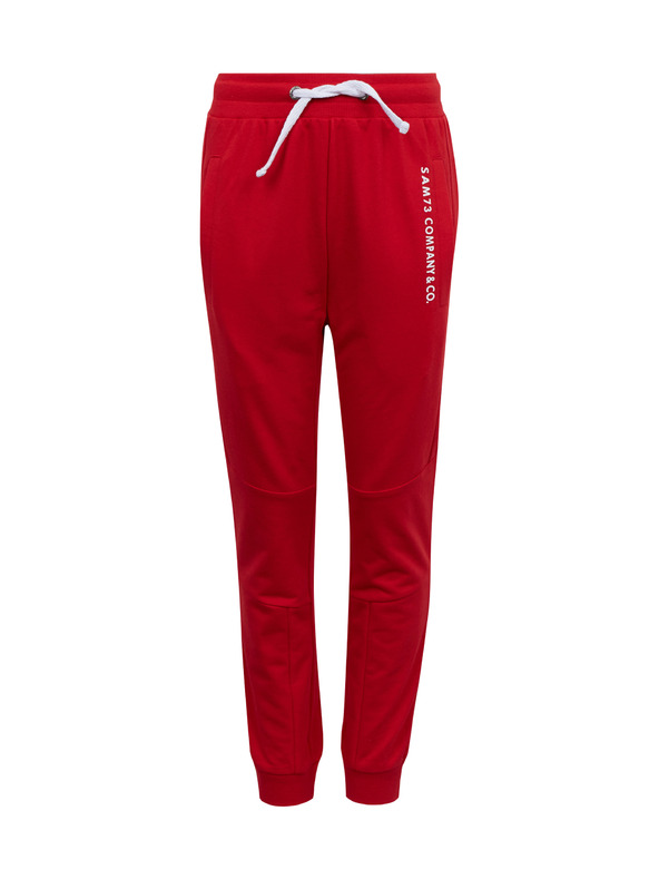 Sam 73 Piros unisex gyerek melegítőnadrág SAM73 Kanz